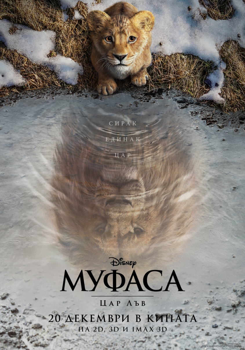 "Муфаса: Цар Лъв": Бийонсе и Мадс Микелсен са сред озвучаващите актьори