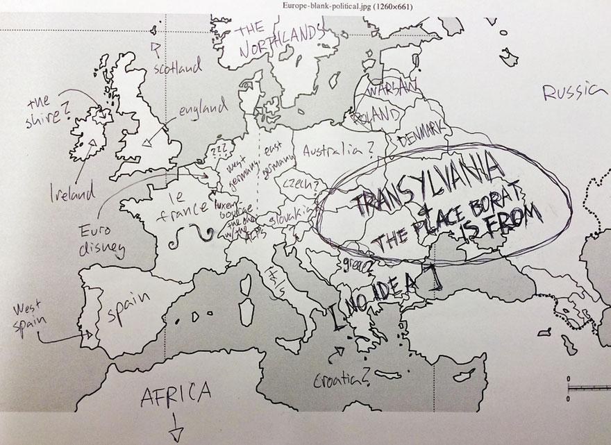 Какво знаят американците за Европа