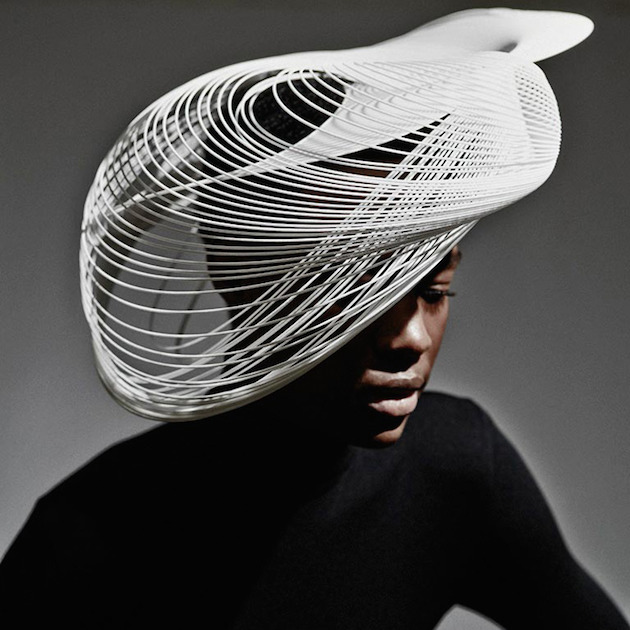 Авангардни шапки, създадени на 3D принтер