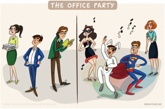 11 забавни илюстрации, иронизиращи живота в офиса