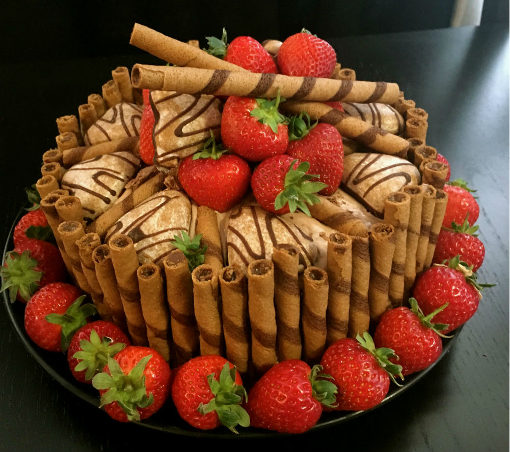 Домашна торта с ягоди