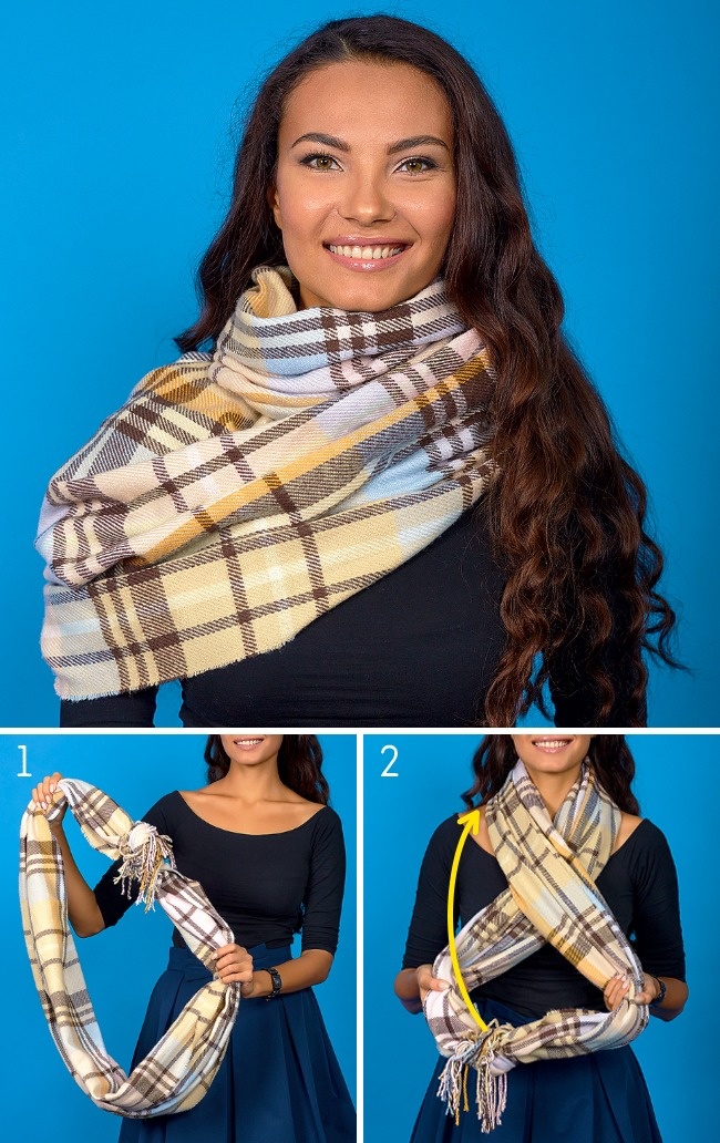 8 начина да носим шал през есента