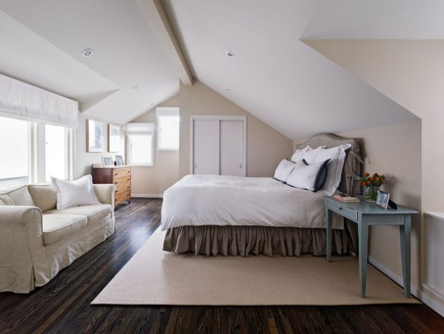 15 идеи за уютни спални... на тавана
