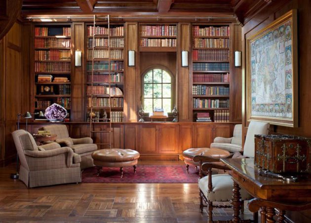 Прекрасни домашни библиотеки - мечта за всеки четящ човек