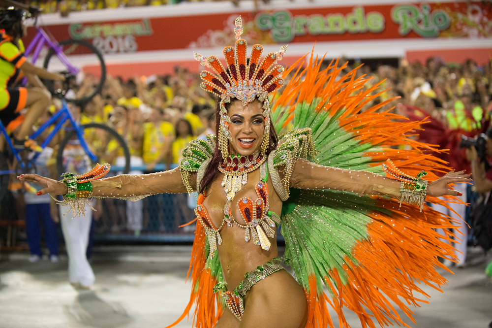 Февруари - месецът на карнавала в Рио де Жанейро