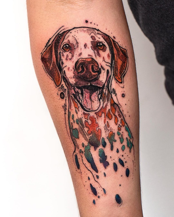 Сладки татуировки с кучета