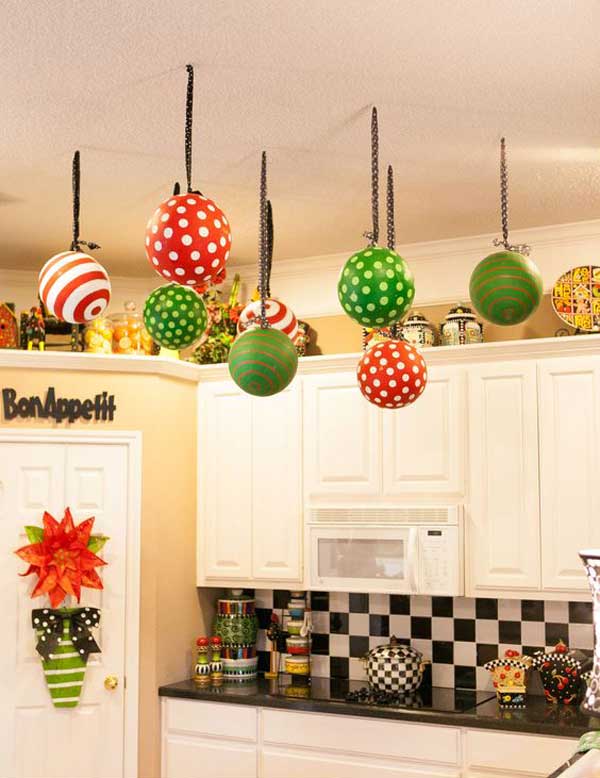 Прекрасни идеи за коледна украса в кухнята