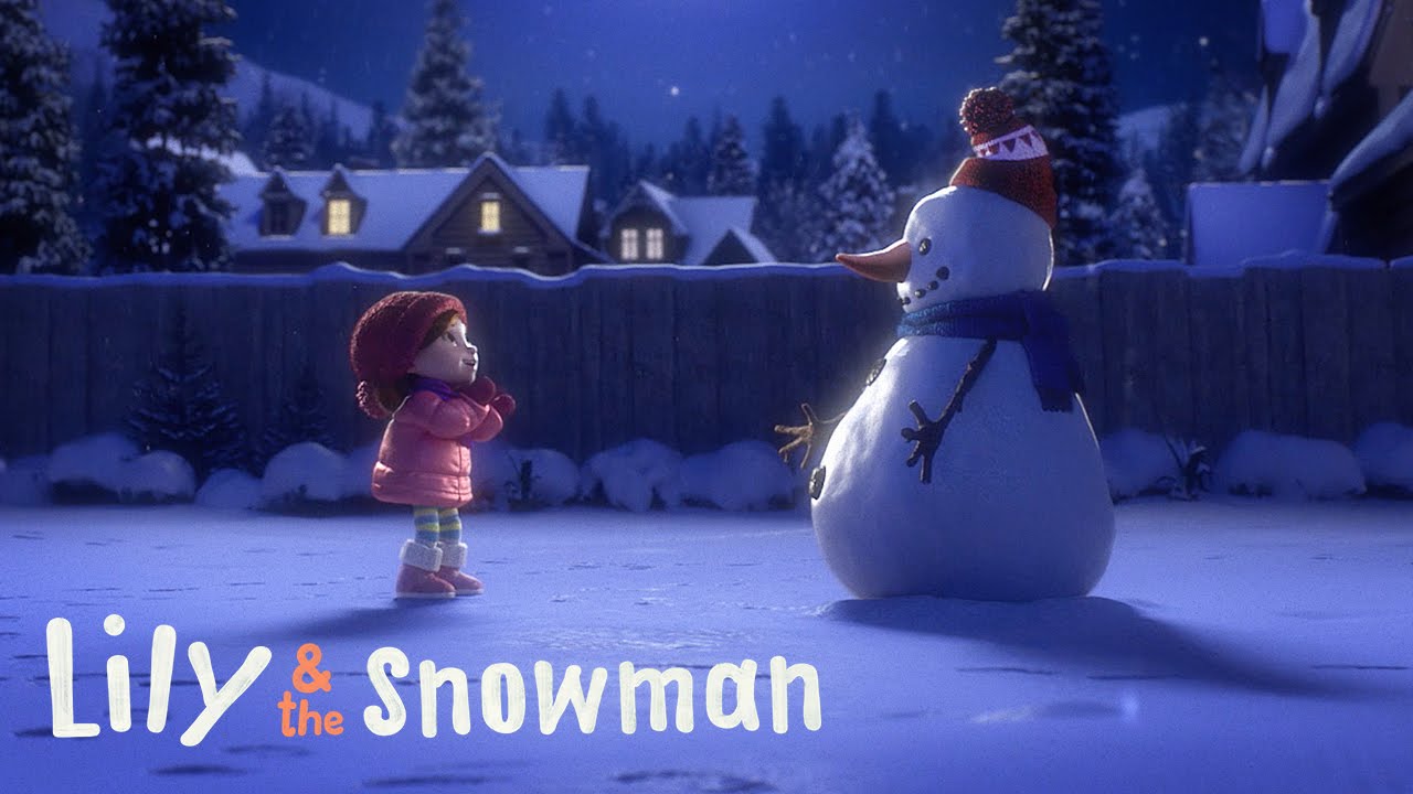 Лили и Снежният човек - анимационно филмче за вечното приятелство