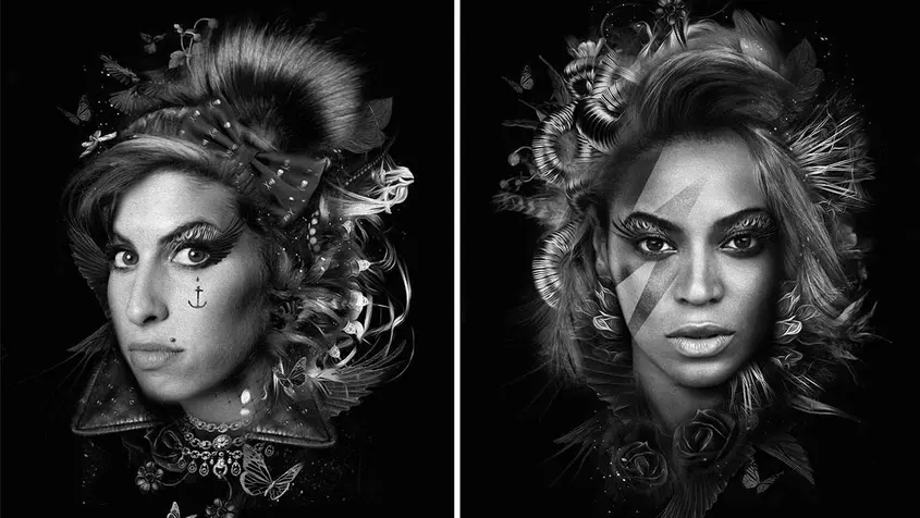 Ефектни портрети на любими музикални диви