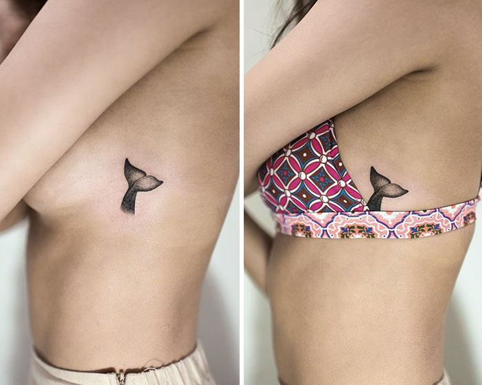 Деликатни дамски татуировки