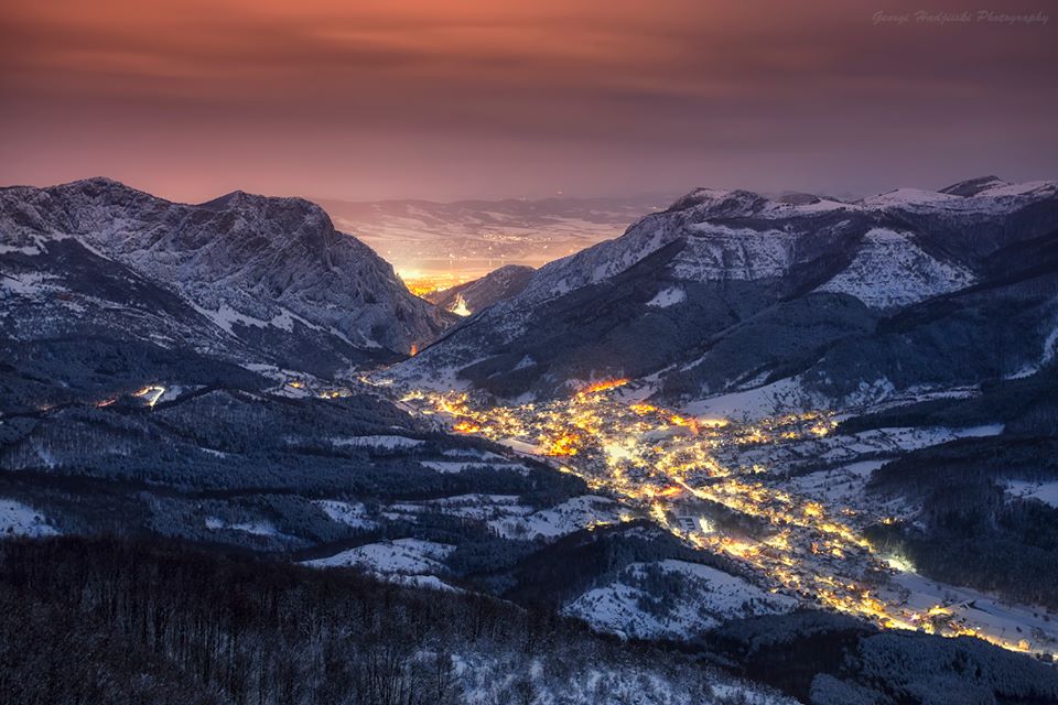 Красотата на снежна България в уникални снимки