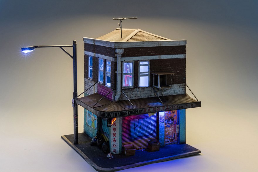 Невероятна миниатюра на жилищна сграда