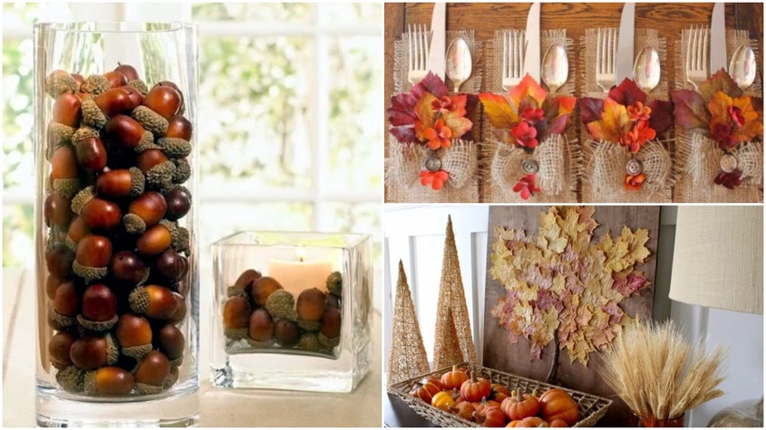 Направи си сам: есенни декорации за дома