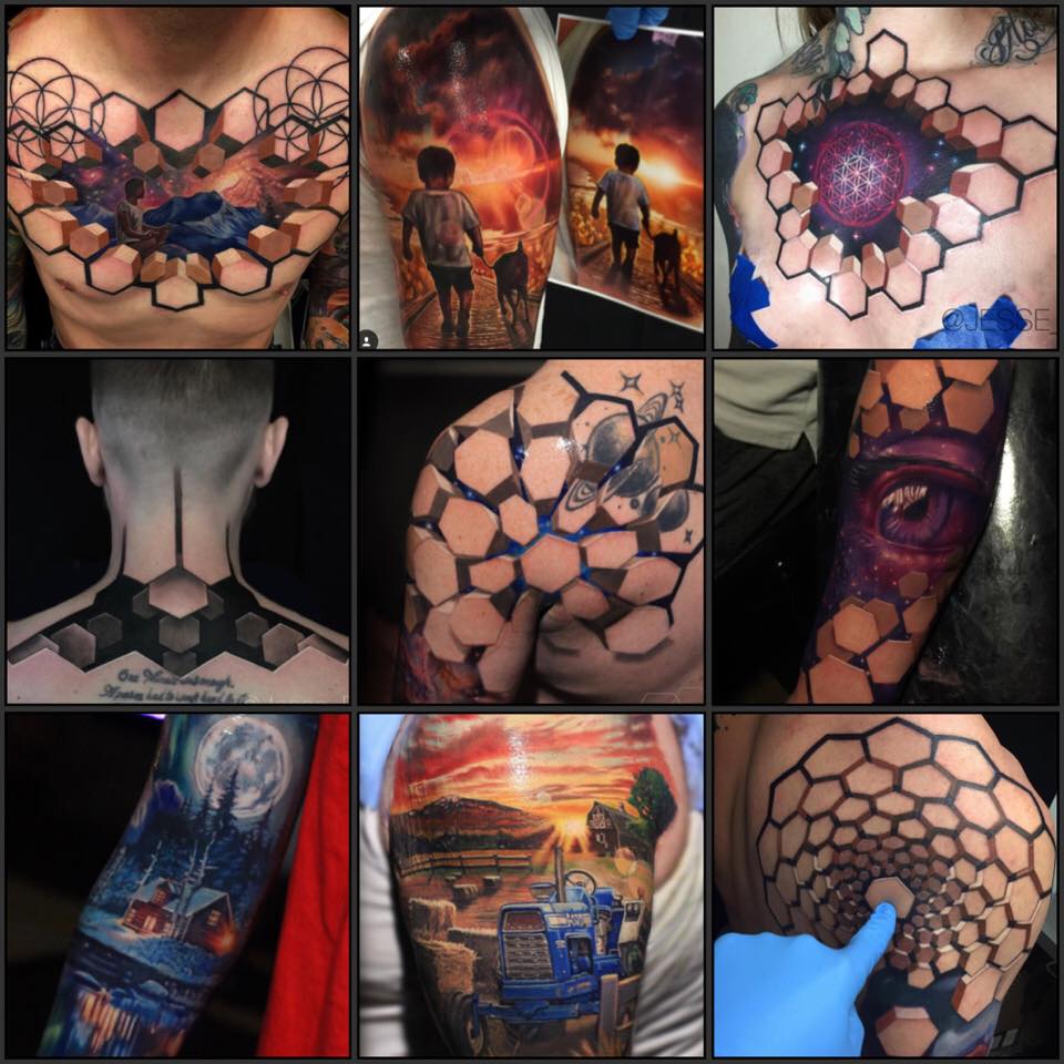 Татуировки, които пренасят в друго измерение