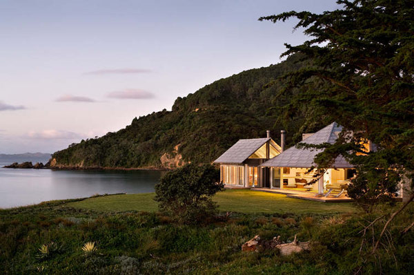 Романтична крайбрежна вила в Нова Зеландия