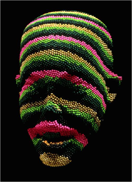 Хиляди цветни кибритени клечки