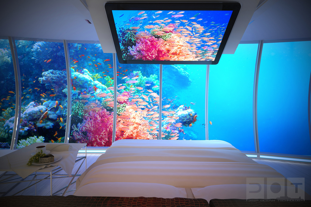 Невероятен подводен хотел в Дубай