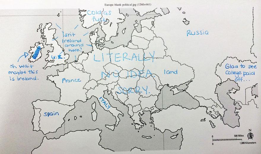Какво знаят американците за Европа