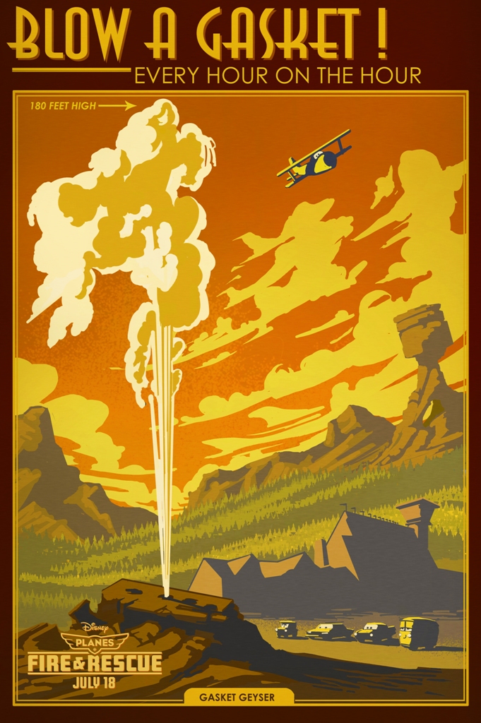 Ексклузивните винтидж плакати на "Самолети 2: Спасителен отряд"