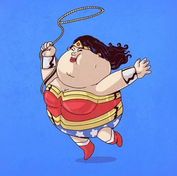 Ако супергероите бяха дебели