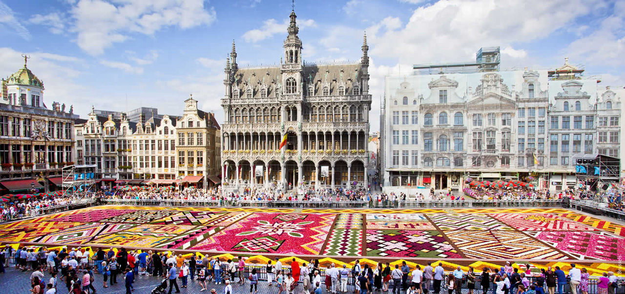 Най-големият цветен килим в света  