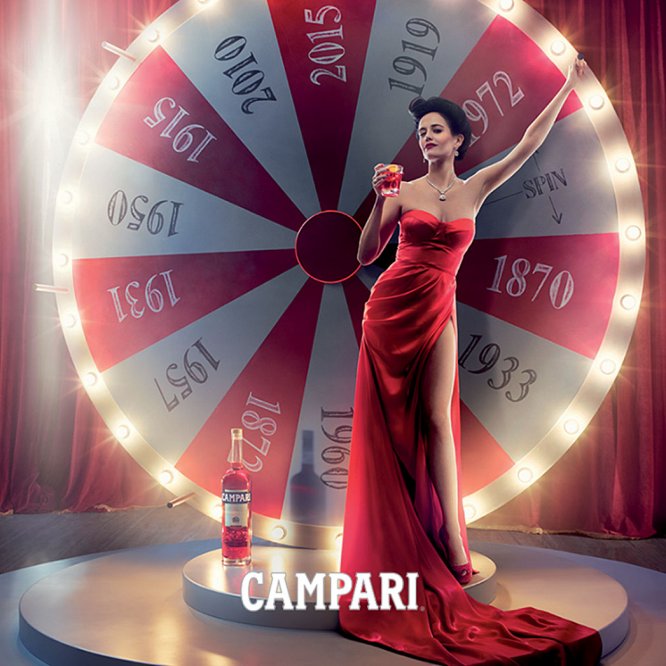 150-годишната времева линия на Campari продължава с Ева Грийн
