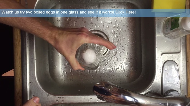Революционен метод на белене на варено яйце