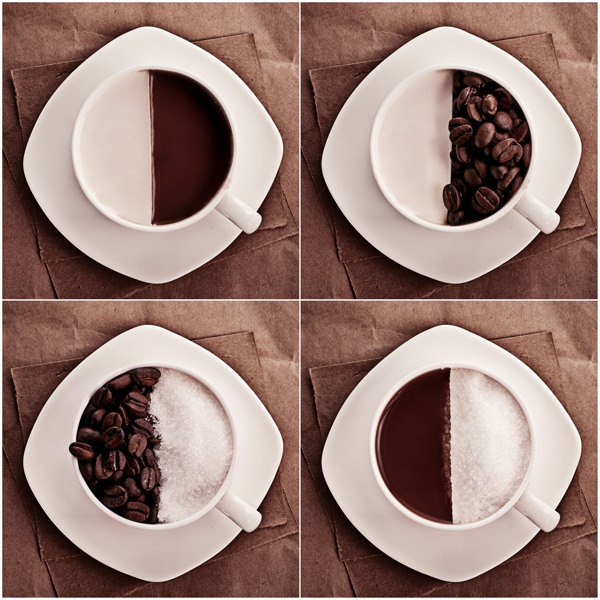 Оригинални изображения, вдъхновени от кафе и сладкиши