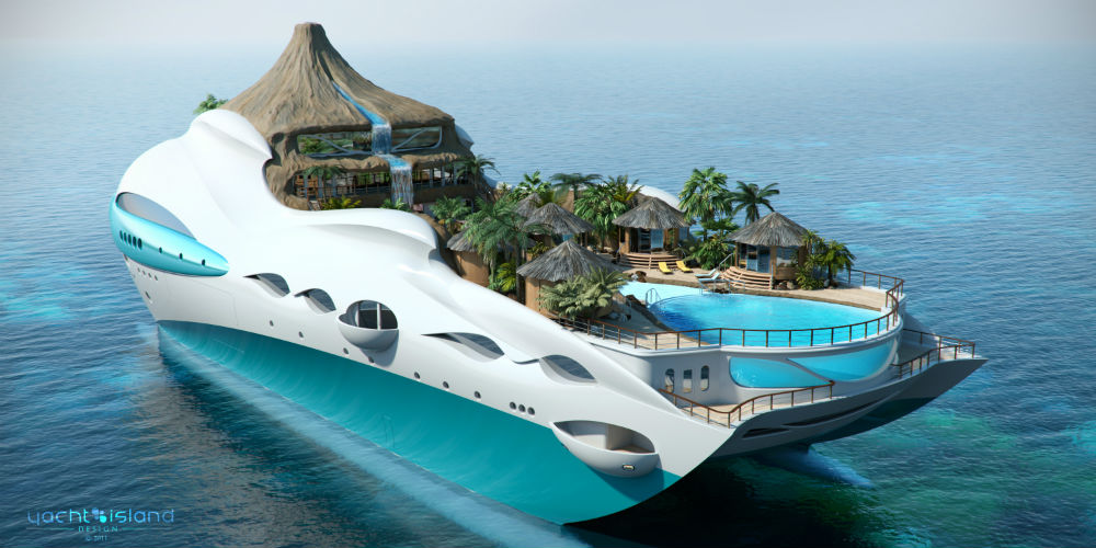 Тропически островен рай... на луксозна яхта
