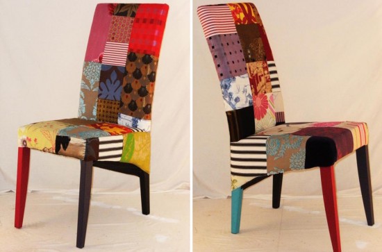 Уникални цветни столове 
