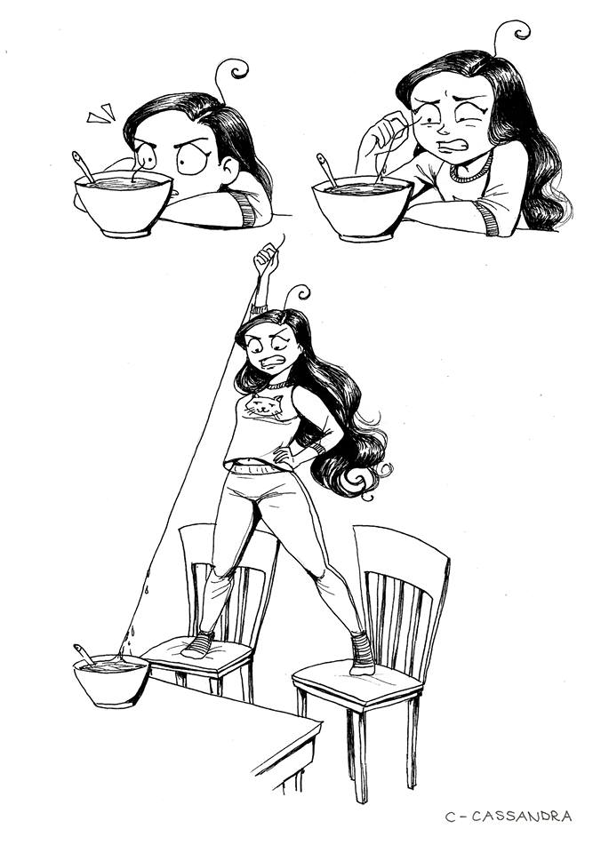 Ежедневните проблеми на жените в смешни комикси