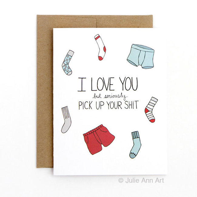 Любовни картички само за двойки с чувство за хумор