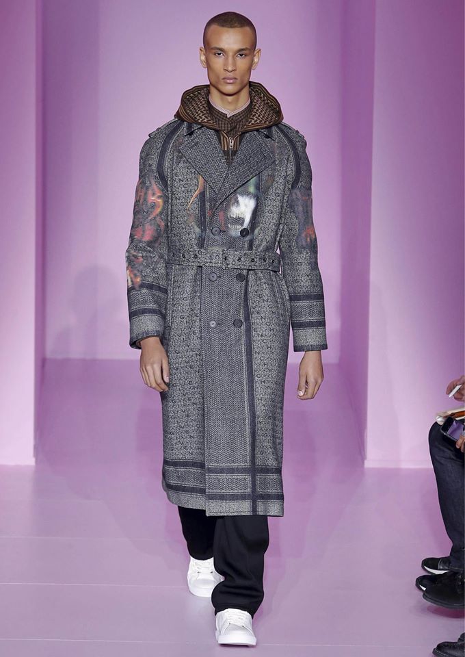 Мъжка мода от Givenchy за есента на 2016-а