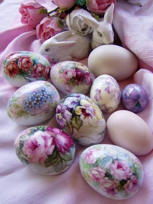 Как да направим декупаж на яйцата за Великден?