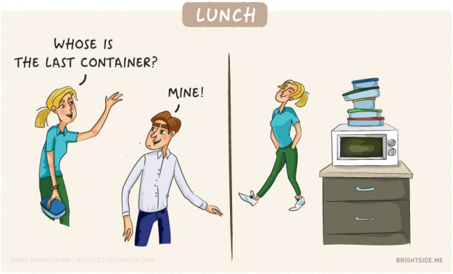 11 забавни илюстрации, иронизиращи живота в офиса