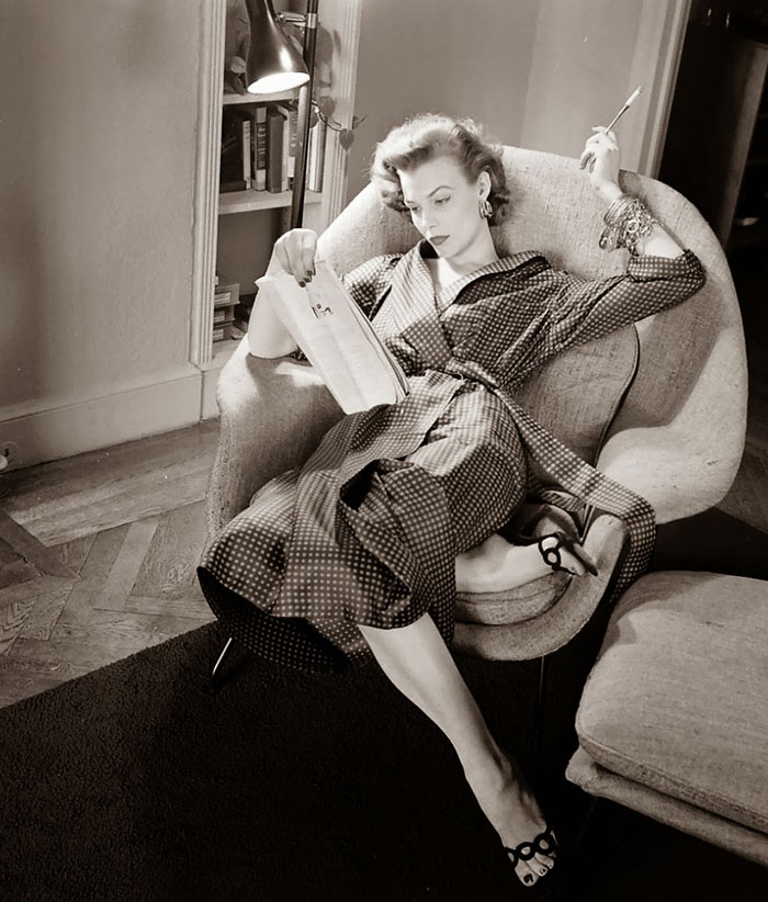 Жените през 40-те и 50-те години - модни фотографии