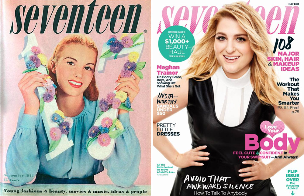 Кориците на известните списания - преди и сега