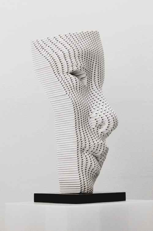 Ефектни триизмерни скулптури от тръби