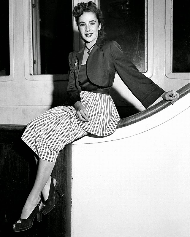 Младата и красива Елизабет Тейлър - 30 превъзходни снимки