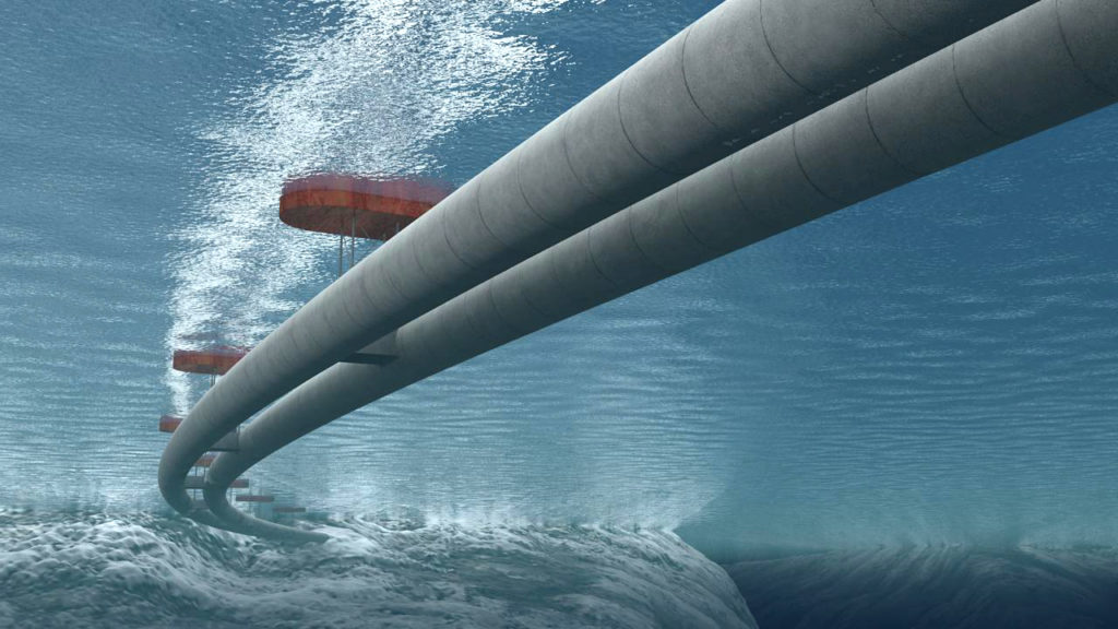 Уникален подводен тунел в Норвегия