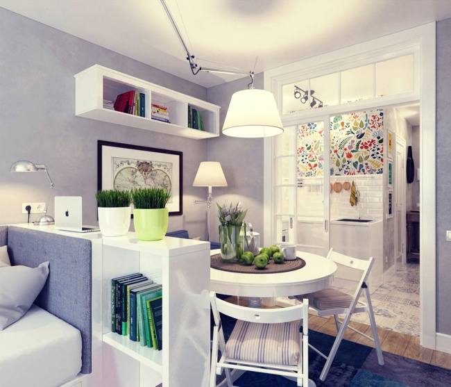 10 фантастични дизайнерски трика за малък апартамент
