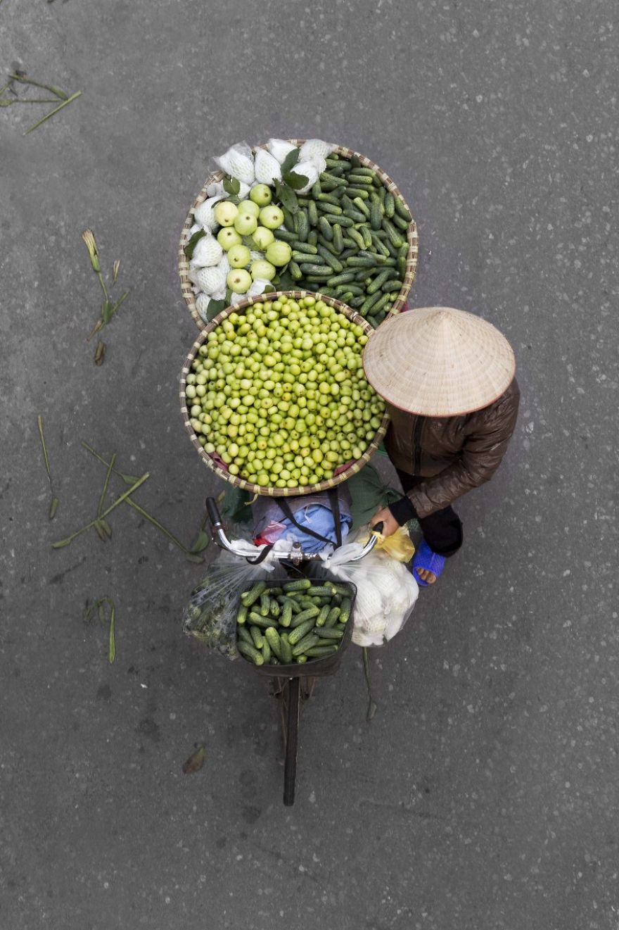 Оригинални снимки на улични търговци във Виетнам