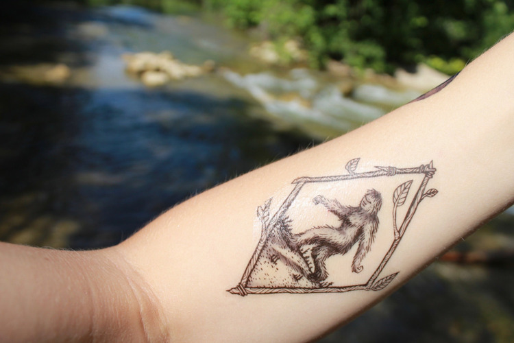 Временни татуировки, вдъхновени от разнообразието в природата