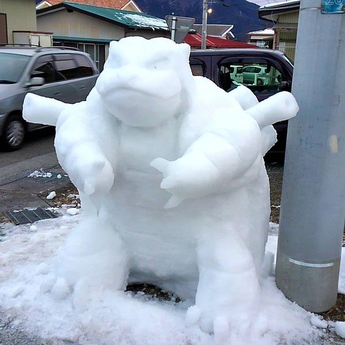 Най-яките снежни фигури, които сте виждали
