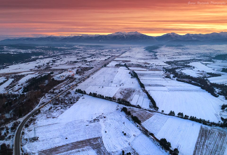 Красотата на снежна България в уникални снимки