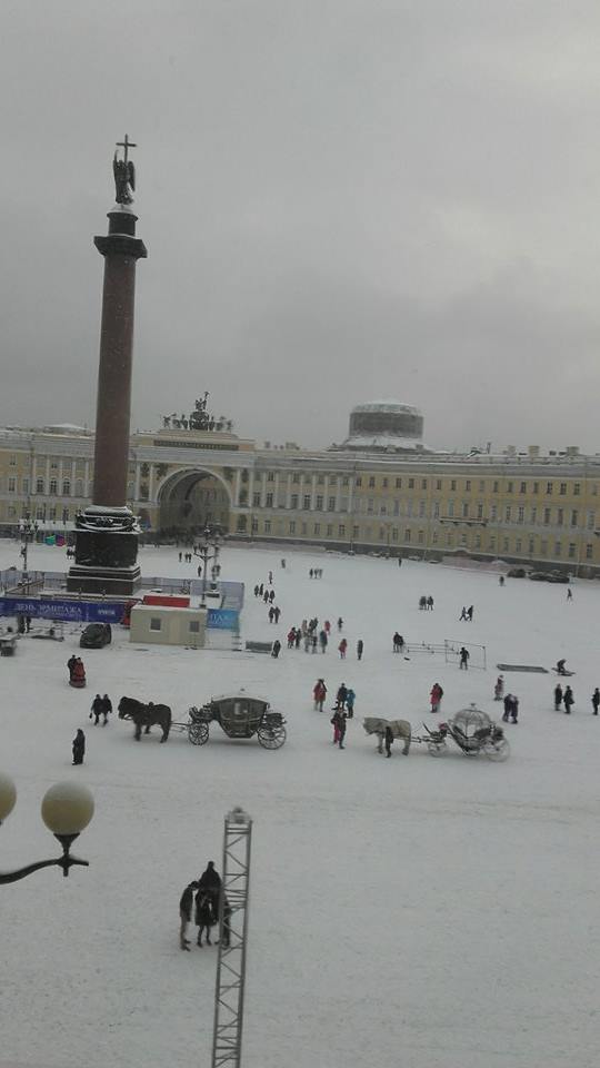 Санкт Петербург през зимата