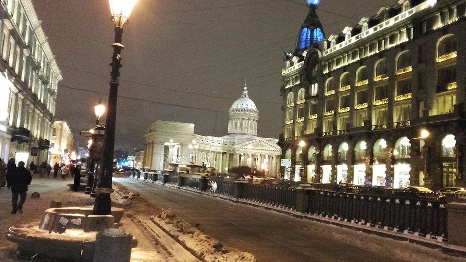 Санкт Петербург през зимата