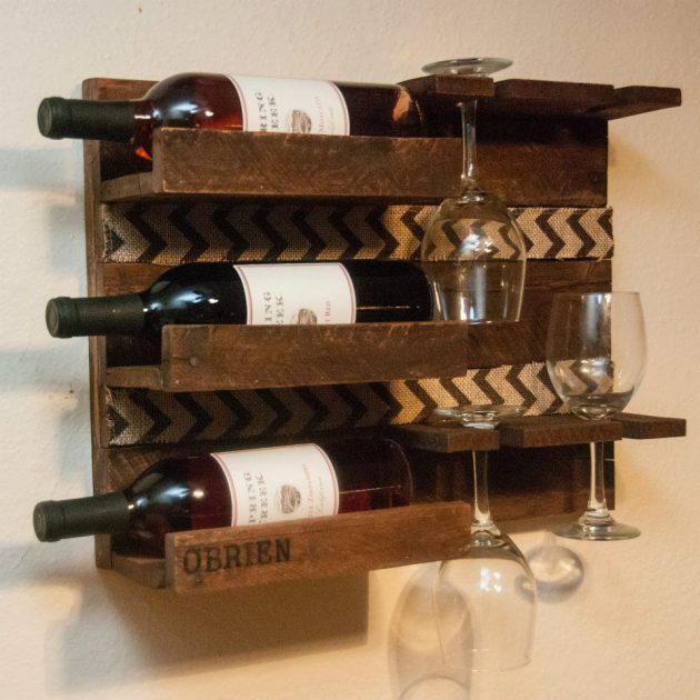 Оригинални поставки и рафтове за бутилки с вино