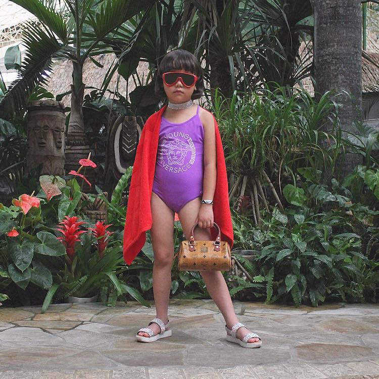 6-годишно момиче се превърна в модна икона в "Инстаграм"