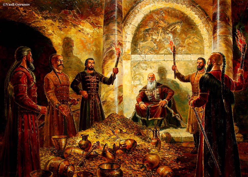 Историята на България в завладяващите картини на  Васил Горанов